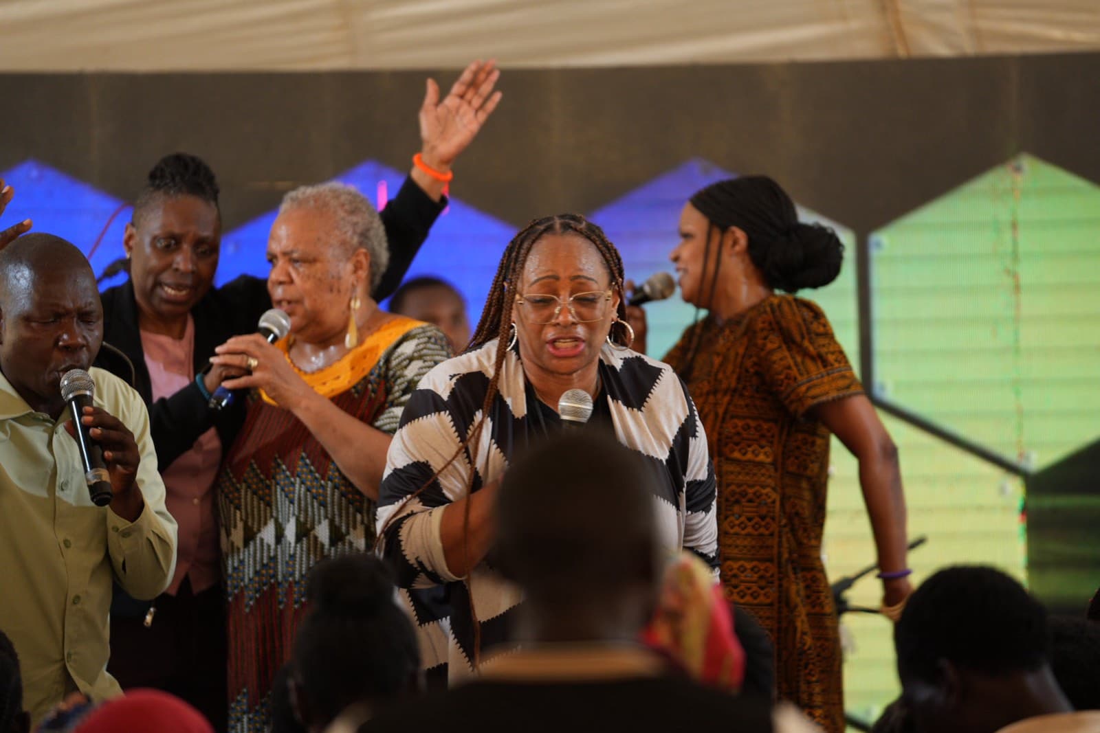 Community participants gathered for learning and exchange during the Kenya 2026 journey